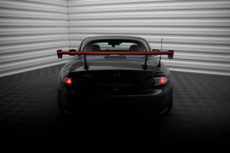 Mazda MX5 Hardtop NC 2005-2009 Kolfibervinge Spoiler med LED-Ljus Maxton Design